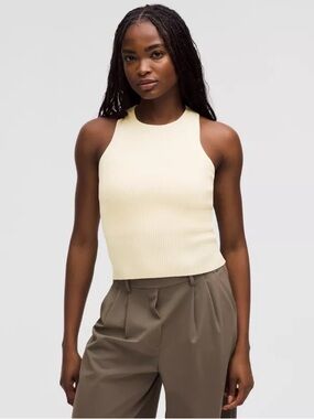 Lululemon Lightweight Ribbed Knit Tank Top
